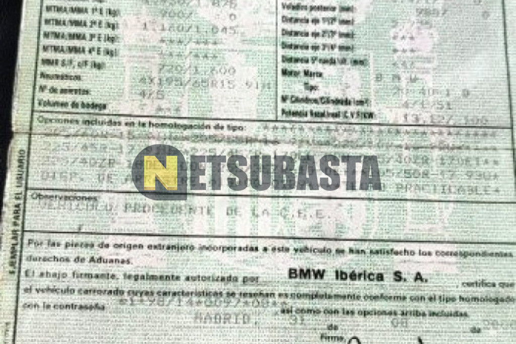 Bmw 320d 2000