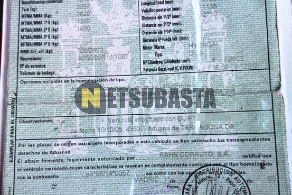 Hyundai Terracan 2.9 CRDi 2005
