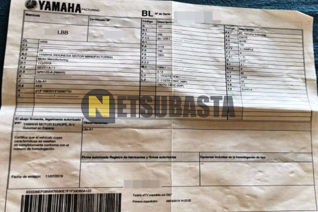 Yamaha NMAX 125 2019