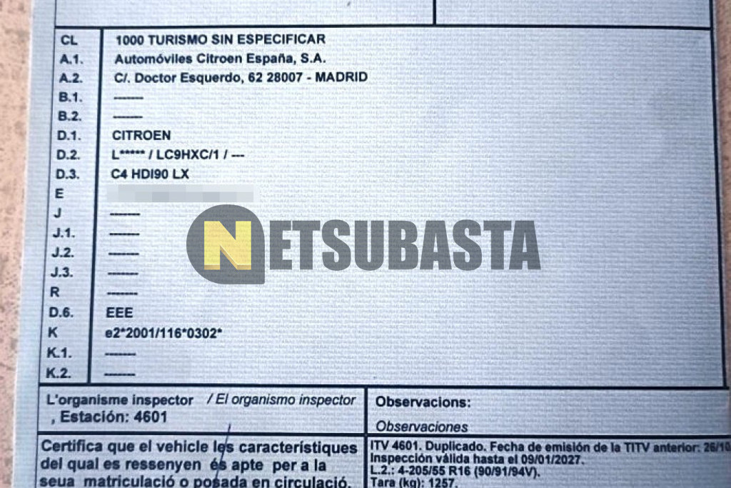 Citroën C4 1.6 HDi 2009