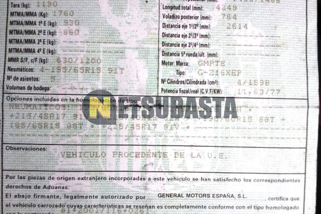 Opel Astra 1.6 16V 2006