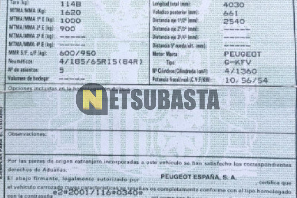 Peugeot 207 1.4 2008