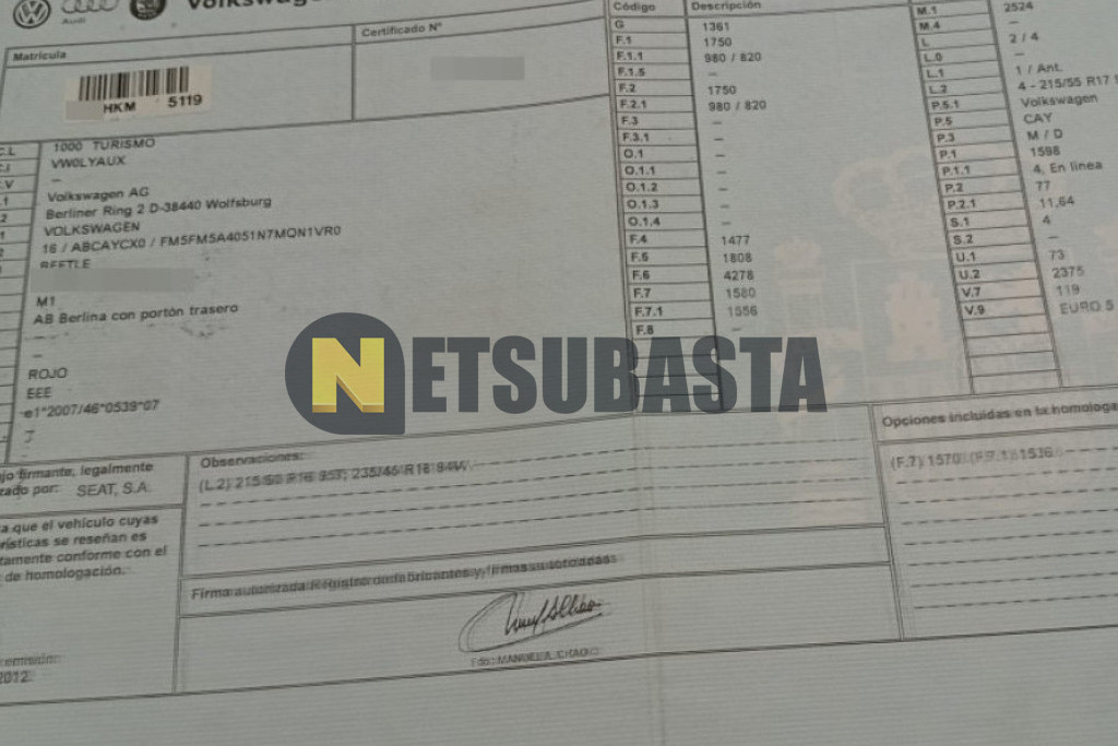 Volkswagen Beetle 1.6 TDI 2012
