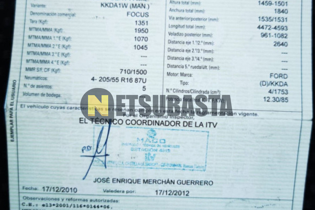 Ford Focus Trend 1.8 TDCi 2006