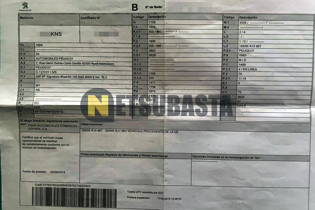 Peugeot 208 1.5 BlueHDi 2018