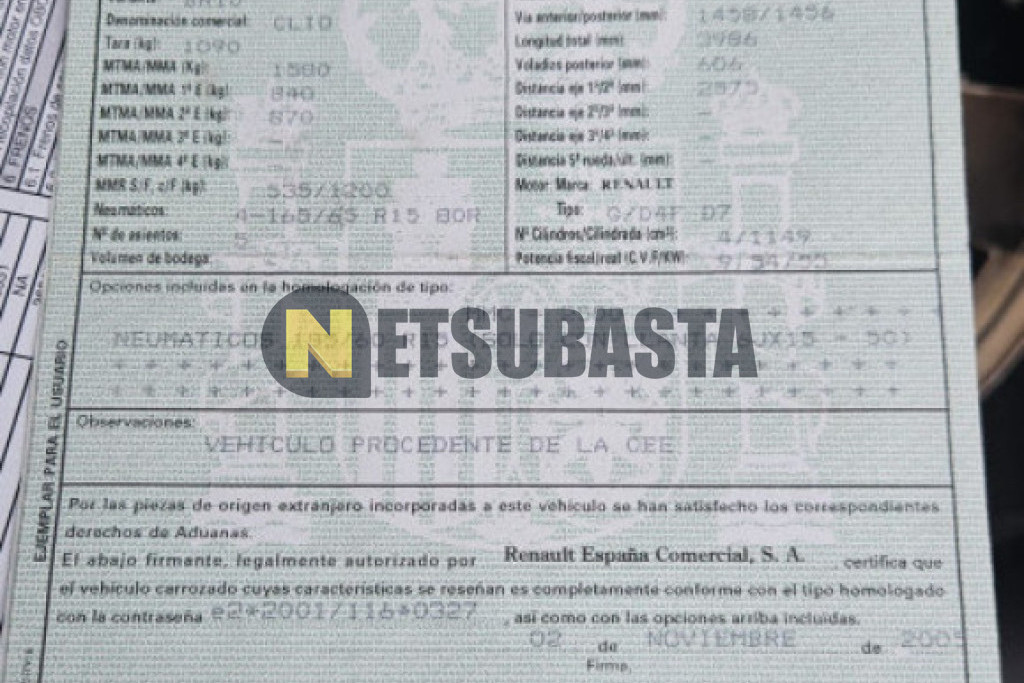 Renault Clio 1.2 16v 2006