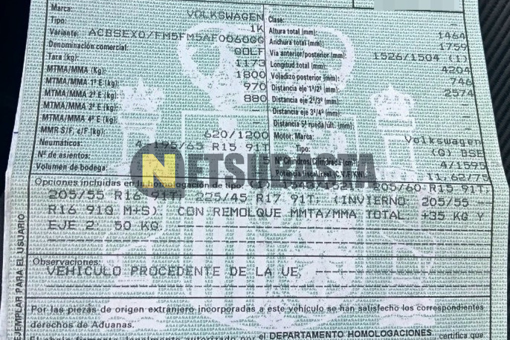 Volkswagen Golf 1.6 2007
