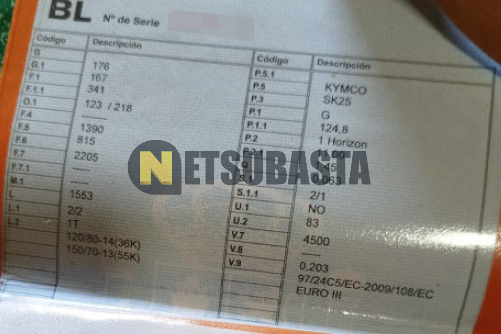 Kymco Super Dink 125i ABS 2014
